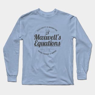 Maxwell's Equations Long Sleeve T-Shirt